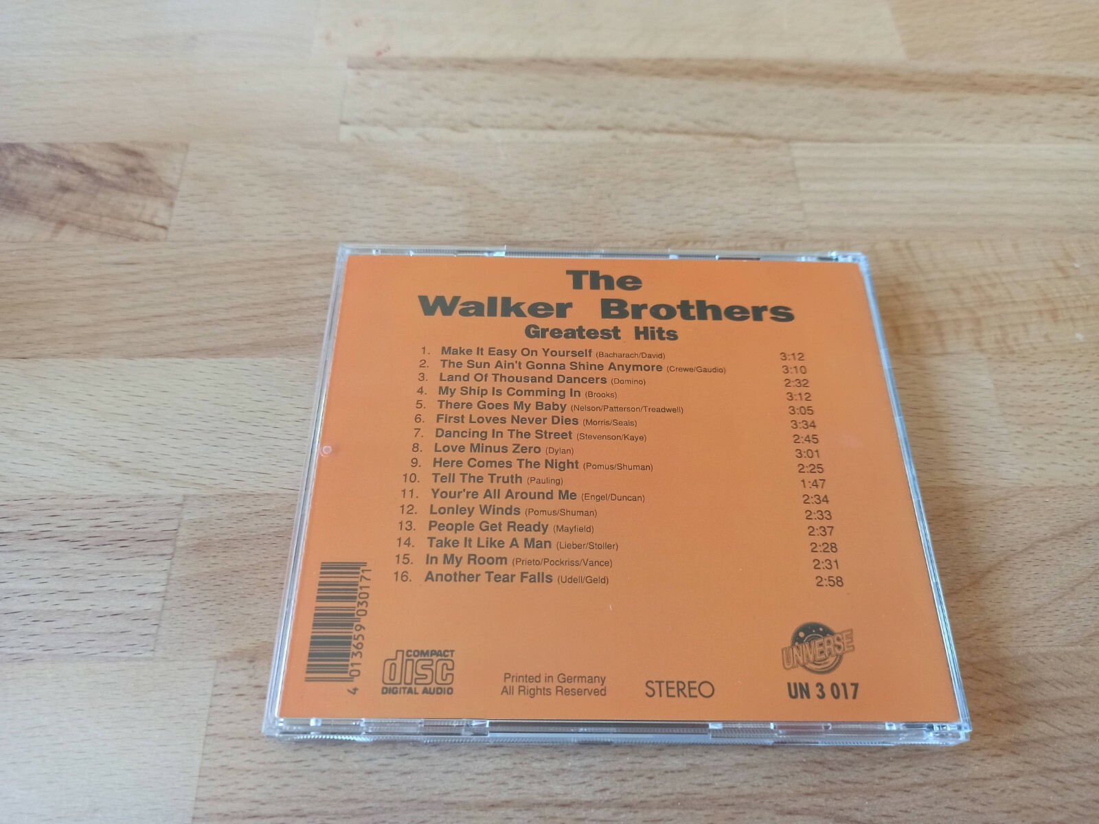 The Walker Brothers Greatest Hits Musik CD Album eBay