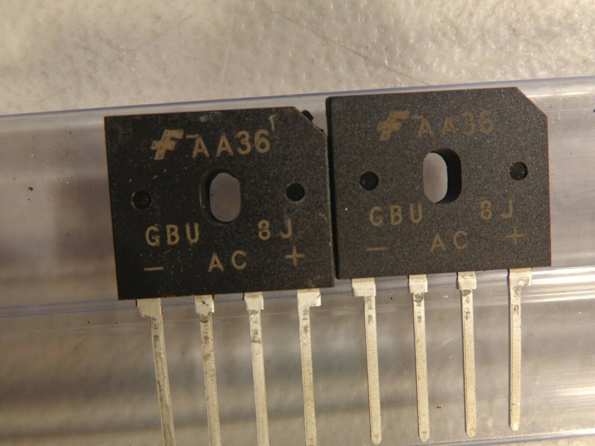 GBU8D FAIRCHILD SEMICONDUCTOR Ponte Raddrizzatore, 8A, 200V