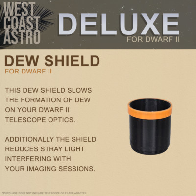 DWARFLAB DWARF II - Deluxe Dew Shield (Threaded 1.25'')