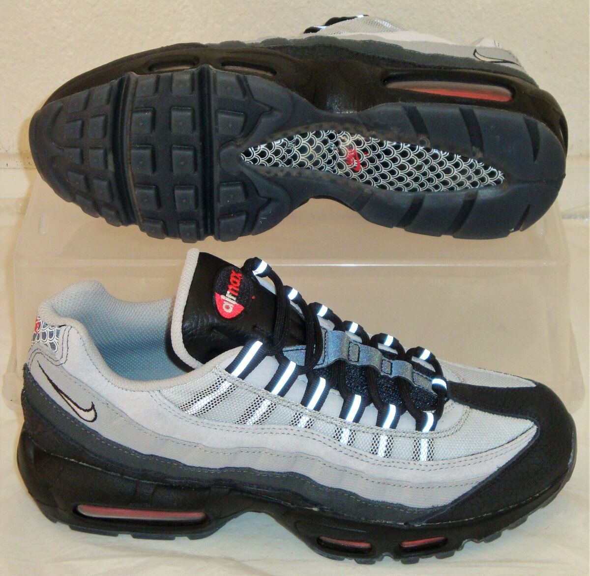 New Nike Air Max 95 Premium KOI Black Mens US Size 7.5 UK New Nike Air Max 95 Premium KOI Black Mens US Size 7.5 UK