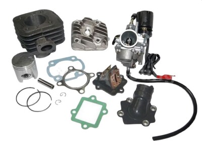 50ccm ZYLINDER KIT KOPF VERGASER KOMPLETT für AJS EXACTLY 50