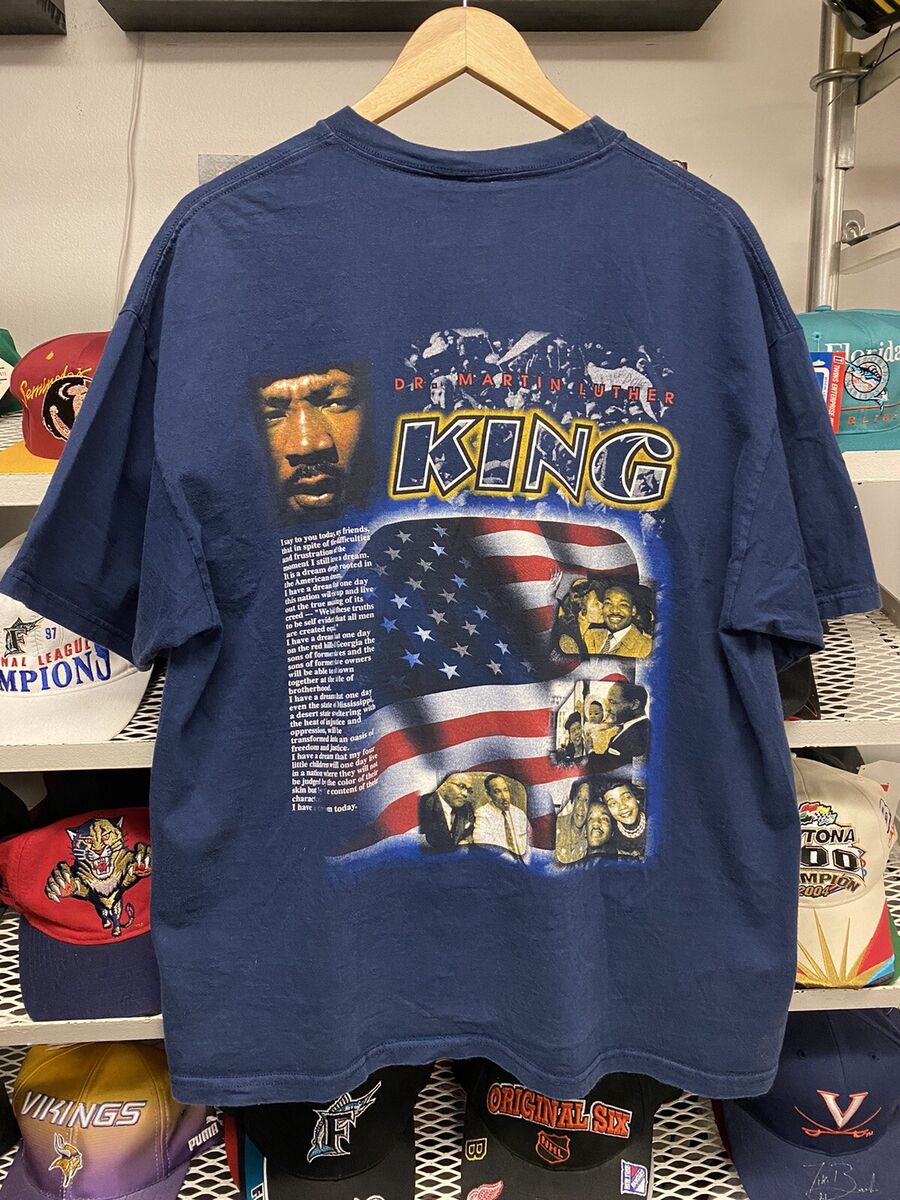 Vintage Martin Luther King Jr Adult Size XL T-Shirt Y2k Rap Vintage Martin Luther King Jr Adult Size XL T-Shirt Y2k Rap