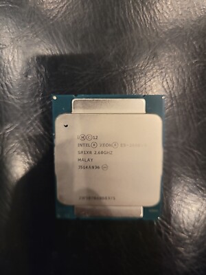SR1XR INTEL XEON E5-2660V3 2.60GHz 10 CORES 25MB 9.6 GT/s 105W PROCESSOR