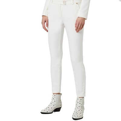 Liu Jo Collection Women's Stylish White Pants Size 38-21% PA0064T7896 
