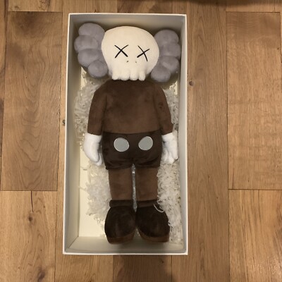 Kaws Companion Plüsch Shanghai Expo Brandneu DS BFF Supreme Box Logo Pink Dior