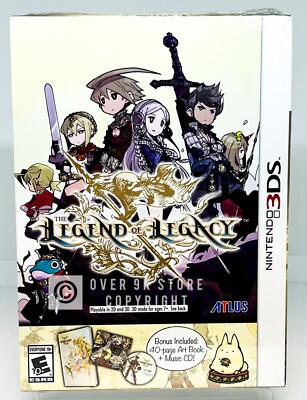 The Legend Of Legacy Limited Edition - Nintendo 3DS - New