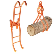 Timber Claw Hook, 28in - Log Lifting Tongs Heavy Duty Grapple Timber Claw 2260LB