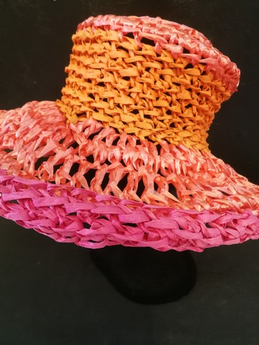 woman hat fashion straw wide brim wedding fascinator royal ascot party headpiece - Picture 7 of 24