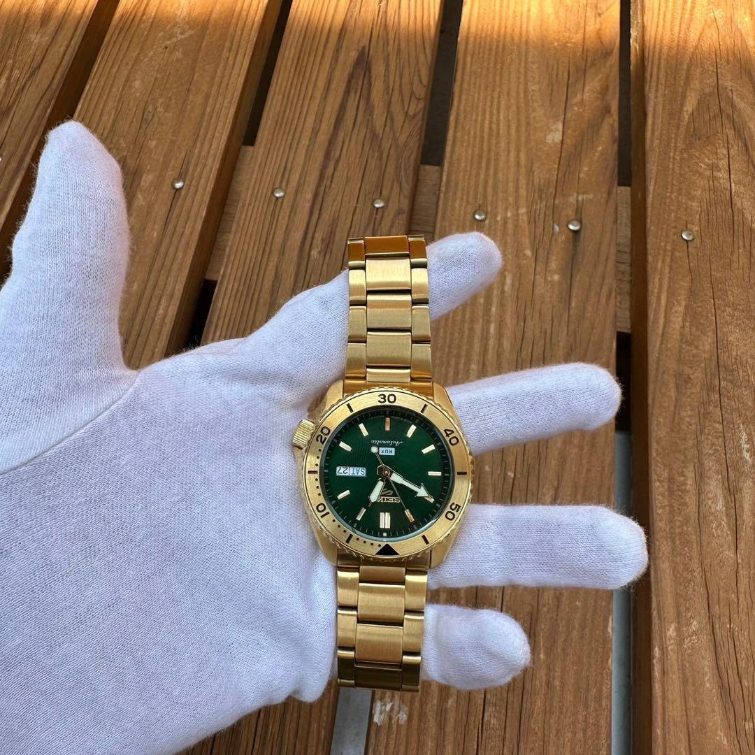 時計 Seiko 5 Sports Huf Limited Edition Gold HUF x Seiko 5 Sports Limited Editions | Hypebeast