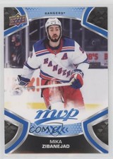 2021-22 Upper Deck MVP Factory Set Blue Mika Zibanejad #93 0da0