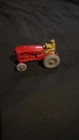 Matchbox Moko Lesney No 4 Massey Harris Tractor 1950s England VTG Farmcore EXC