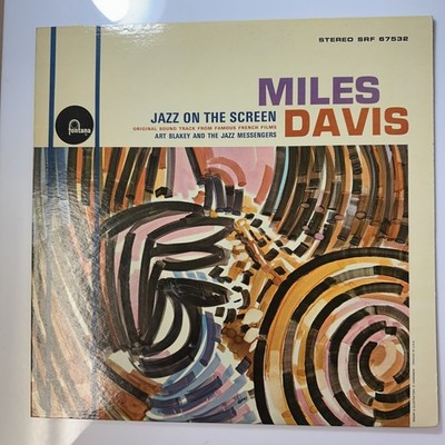 Jazz On The Screen Record Vinyl Miles Davis Fontana SRF 67532