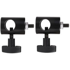 2x Cameras LED Light Holder Support Mounting Stand Umbrella 1/4" Screw Adapter t