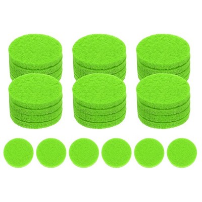 30Pcs 22mm/0.87'' Unscented Diffuser Pads, Light Green
