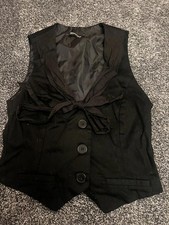 Women’s size 8 black waistcoat