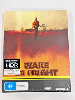 Wake In Fright (4K UHD Blu-Ray, 1971) - Ltd Edition   Brand New & SEALED!
