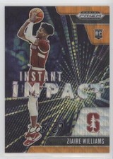 2021 Prizm Draft Picks Instant Impact Orange Wave 71/75 Ziaire Williams #13 l5w