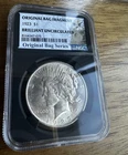 1923 Peace $1 Silver Dollar NGC Brilliant Uncirculated Original Bag Series