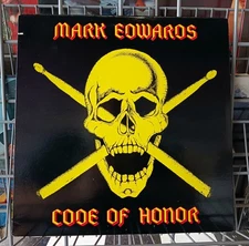 Mark Edwards – Code Of Honor 12" Metal Blade 1984 Vinyl Record