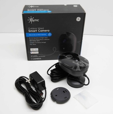 GE Cync Outdoor Smart Camera CAMODWD3MW1-1P