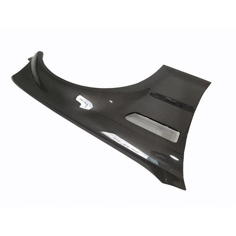 Reemplazo de guardabarros delanteros de fibra de carbono real para BMW M3 E46 2 puertas 2001-2006 Foto 4 de 4