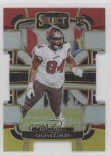 2023 Panini Select Concourse Red & Yellow Prizm Die-Cut Calijah Kancey #93 13rv