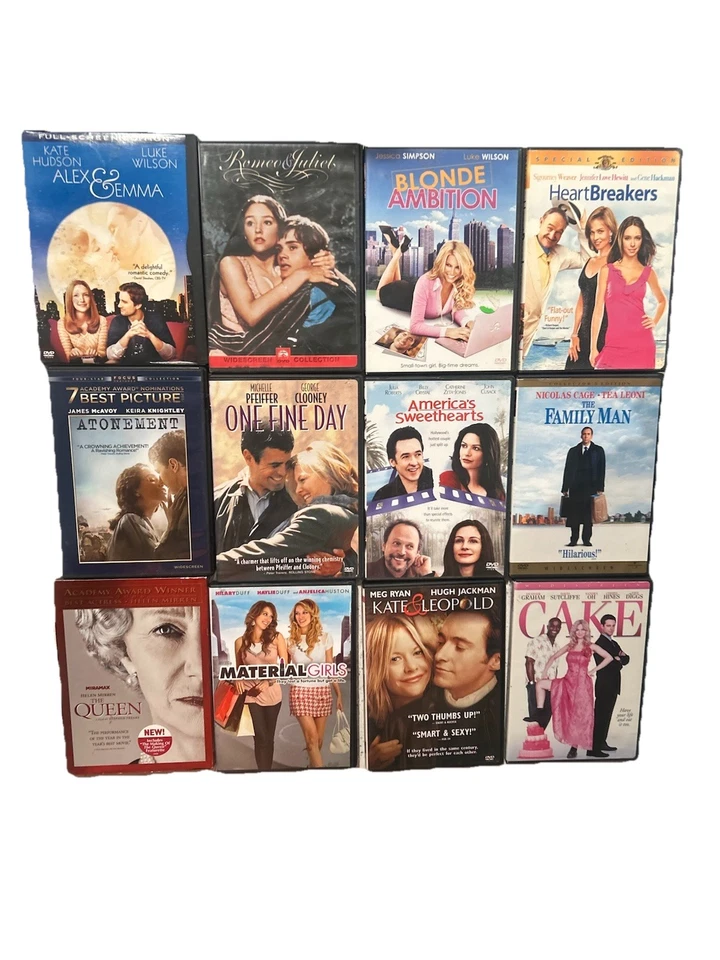 DVD Bluray Lot 57 Total Drama Rom Com Movies Romantic Comedy Chick Flick Bundle - Image 4 of 4
