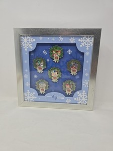 Disney Mickey's Very Merry Christmas Party Ltd Edition 6 Pin Framed Set 2018