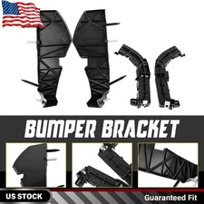 4X Front LH+RH Bumper Support Bracket Retaining For Dodge Challenger 2015-2022