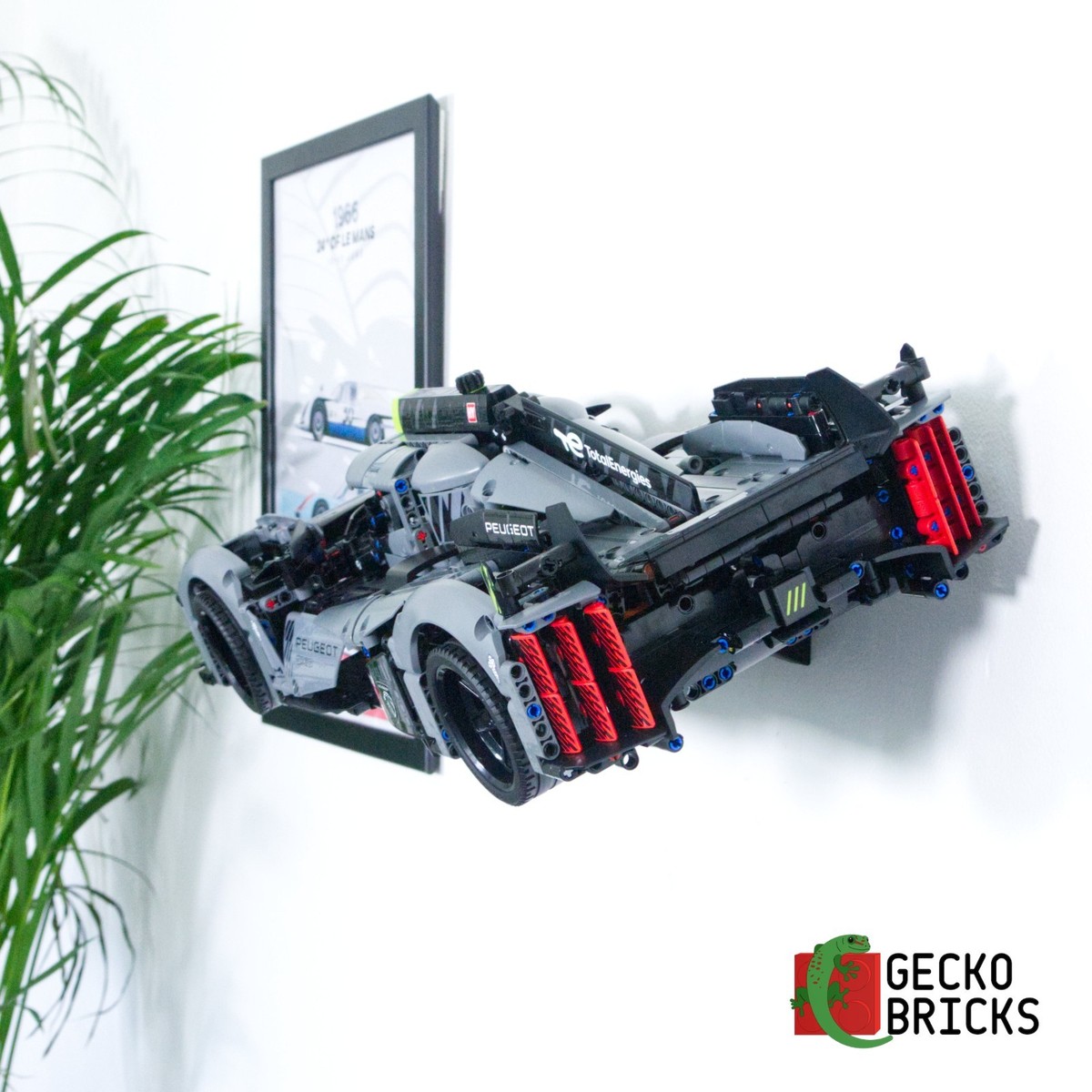 Wall Mount Display for LEGO 42156 Technic Peugeot 9X8 Le Mans | eBay