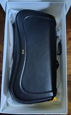JW PEI Joy Shoulder Bag Black Synthetic Leather Adjustable Strap New In Box