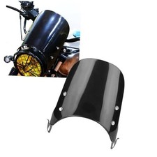 Motorcycle 5-7 Inch Headlights Universal Motorcycle Windscreen Wind Deflector