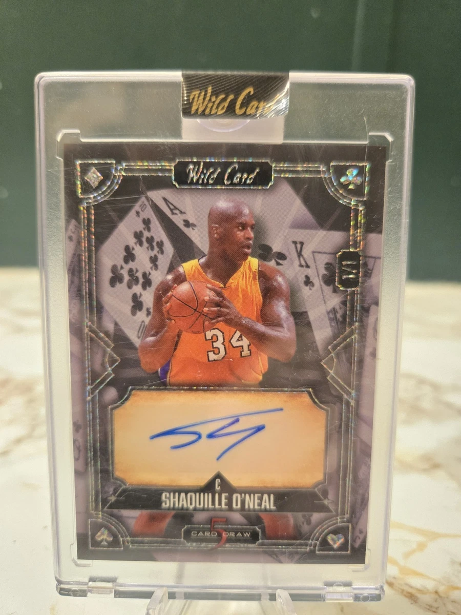 Shaquille O'Neal Basketball Original Autographed Sports Trading