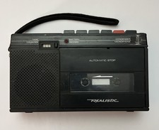 Realistic CTR-58 Portable Cassette Tape Player Recorder - For Parts Or Repair