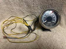 Used Sun Super Tach Ii 8000 8k Rpm Blue Line Vintage Tachometer Wmount Used Sun Super Tach Ii 8000 8k Rpm Blue Line Vintage Tachometer Wmount