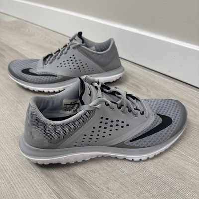 Nike FS Lite Run 2 Running Shoes Gray Black Men s Size 9 Athletic Sneakers