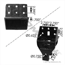 Automann M1694 Hanger for Freightliner