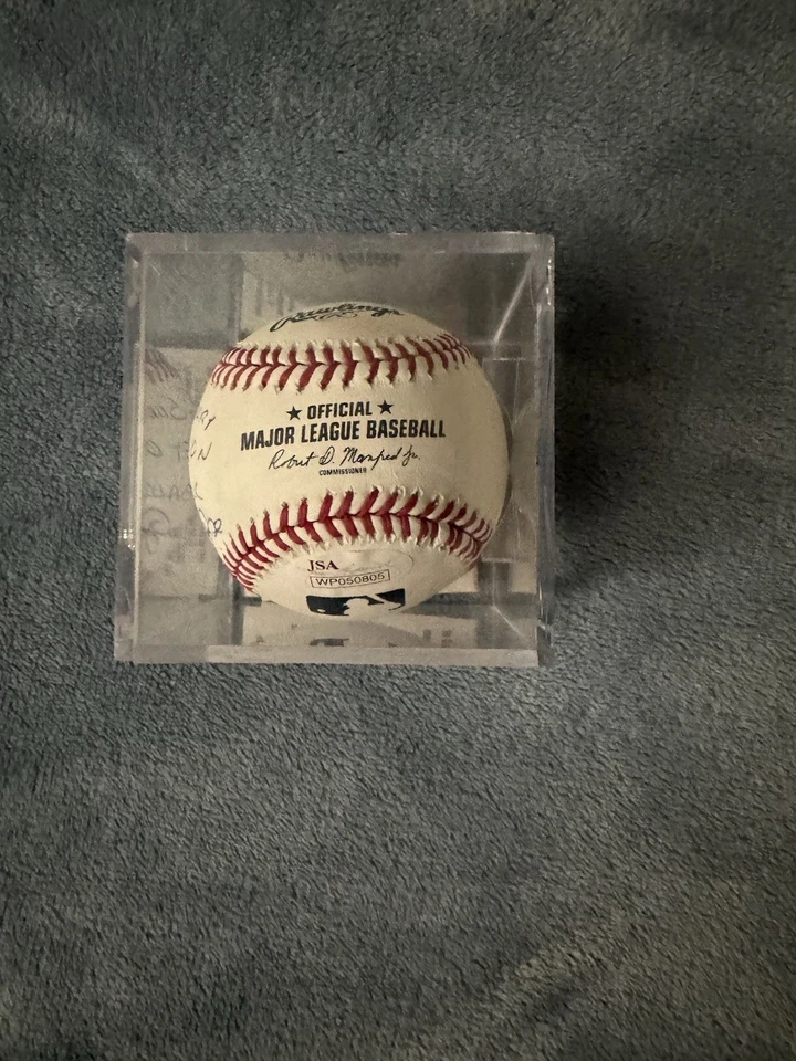 Pete Rose Autografiado Lo siento apuesto al béisbol Certificado por la JSA  Foto 2 de 3