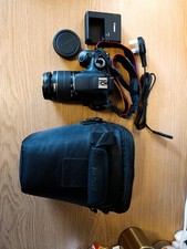 Canon EOS 1200D 18.0MP Digital SLR Camera - Black (Kit w/ EF-S 18-55mm Lens)
