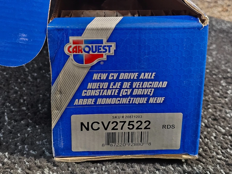 Eje delantero izquierdo CV NCV27522 para BMW 325xi 330xi 2001-2005 Foto 3 de 4