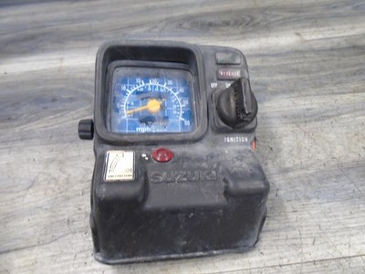 1994 SUZUKI KING QUAD 300 4X4  4-WHEELER DASH CONSOLE KEY IGNITION SPEEDOMETER