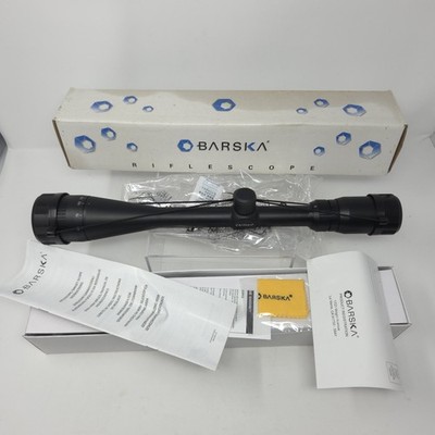 Barska Varmint 8-32x42 Riflescope Adjustable Objective Target Dot Reticle 1/8