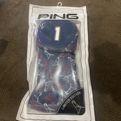 NEW Ping Blue Red & White Dancing Mr. Pingman Players Driver Headcover