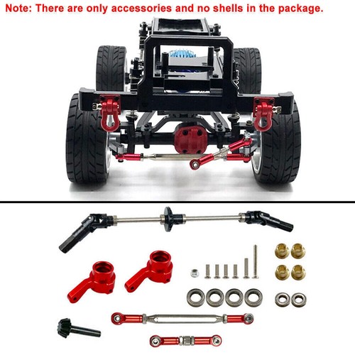 Metal Front Rear Axle Parts For 1/12 MN D90 D91 D96 MN99 MN99S MN90 MN96 FJ45 - Picture 8 of 18