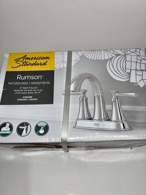 American Standard Rumson 4 in Centerset 2-Handle Chrome Faucet