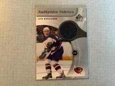 2005-06 SP Game Used Edition - Authentic Fabrics Ilya Kovalchuk #AF-IK (MEM)