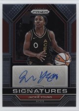 2023 Panini Prizm WNBA Signatures Jackie Young #SG-JYG Auto 06y2