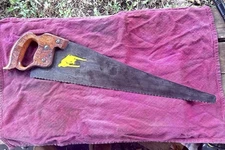 Rare 1918 Disston York State Pruner Skewback hand saw, Customized🪚 free shippin