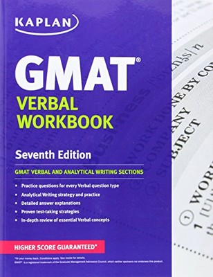 Kaplan GMAT Verbal Workbook - VERY GOOD