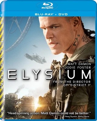 Elysium (Two Disc Combo: Blu-ray / DVD + UltraViolet Digital Copy), New DVDs